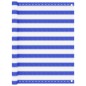 vidaXL Balkon-Sichtschutz Blau und Weiß 120x400 cm HDPE vidaXL Balkon-Sichtschutz Blau und Weiß 120x400 cm HDPE