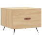vidaXL Couchtisch Sonoma-Eiche 50x50x40 cm Holzwerkstoff vidaXL Couchtisch Sonoma-Eiche 50x50x40 cm Holzwerkstoff