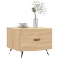 vidaXL Couchtisch Sonoma-Eiche 50x50x40 cm Holzwerkstoff vidaXL Couchtisch Sonoma-Eiche 50x50x40 cm Holzwerkstoff