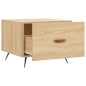 vidaXL Couchtisch Sonoma-Eiche 50x50x40 cm Holzwerkstoff vidaXL Couchtisch Sonoma-Eiche 50x50x40 cm Holzwerkstoff