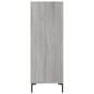 vidaXL Sideboard Grau Sonoma 34,5x32,5x90 cm Holzwerkstoff vidaXL Sideboard Grau Sonoma 34,5x32,5x90 cm Holzwerkstoff