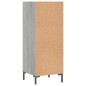 vidaXL Sideboard Grau Sonoma 34,5x32,5x90 cm Holzwerkstoff vidaXL Sideboard Grau Sonoma 34,5x32,5x90 cm Holzwerkstoff