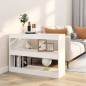 vidaXL Bücherregal/Raumteiler Weiß 100x30x72 cm vidaXL Bücherregal/Raumteiler Weiß 100x30x72 cm