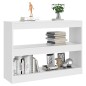 vidaXL Bücherregal/Raumteiler Weiß 100x30x72 cm vidaXL Bücherregal/Raumteiler Weiß 100x30x72 cm