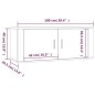vidaXL 2-tlg. TV-Schrank-Set Sonoma-Eiche Holzwerkstoff vidaXL 2-tlg. TV-Schrank-Set Sonoma-Eiche Holzwerkstoff