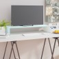 vidaXL TV-Aufsatz/Monitorerhöhung Glas Grün 80x30x13 cm vidaXL TV-Aufsatz/Monitorerhöhung Glas Grün 80x30x13 cm