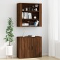 vidaXL Highboard Braun Eichen-Optik Holzwerkstoff vidaXL Highboard Braun Eichen-Optik Holzwerkstoff