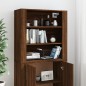 vidaXL Highboard Braun Eichen-Optik Holzwerkstoff vidaXL Highboard Braun Eichen-Optik Holzwerkstoff