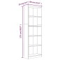 vidaXL Bücherregal 5 Fächer Grau Sonoma-Eiche 60x24x175 Holzwerkstoff vidaXL Bücherregal 5 Fächer Grau Sonoma-Eiche 60x24x175 Holzwerkstoff