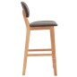 vidaXL Barhocker 2 Stk. Taupe Stoff vidaXL Barhocker 2 Stk. Taupe Stoff