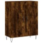 vidaXL Sideboard Räuchereiche 69,5x34x90 cm Holzwerkstoff vidaXL Sideboard Räuchereiche 69,5x34x90 cm Holzwerkstoff