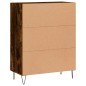 vidaXL Sideboard Räuchereiche 69,5x34x90 cm Holzwerkstoff vidaXL Sideboard Räuchereiche 69,5x34x90 cm Holzwerkstoff