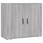 vidaXL Sideboard Grau Sonoma 80x33x70 cm Holzwerkstoff vidaXL Sideboard Grau Sonoma 80x33x70 cm Holzwerkstoff