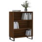 vidaXL Regalschrank Braun Eichen-Optik 69,5x32,5x90 cm Holzwerkstoff vidaXL Regalschrank Braun Eichen-Optik 69,5x32,5x90 cm Holzwerkstoff