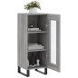 vidaXL Sideboard Grau Sonoma 34,5x34x90 cm Holzwerkstoff vidaXL Sideboard Grau Sonoma 34,5x34x90 cm Holzwerkstoff