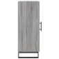 vidaXL Sideboard Grau Sonoma 34,5x34x90 cm Holzwerkstoff vidaXL Sideboard Grau Sonoma 34,5x34x90 cm Holzwerkstoff