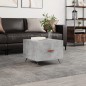 vidaXL Couchtisch Betongrau 50x50x40 cm Holzwerkstoff vidaXL Couchtisch Betongrau 50x50x40 cm Holzwerkstoff