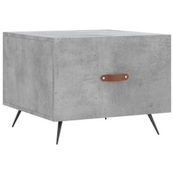 vidaXL Couchtisch Betongrau 50x50x40 cm Holzwerkstoff