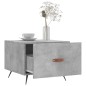 vidaXL Couchtisch Betongrau 50x50x40 cm Holzwerkstoff vidaXL Couchtisch Betongrau 50x50x40 cm Holzwerkstoff