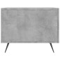 vidaXL Couchtisch Betongrau 50x50x40 cm Holzwerkstoff vidaXL Couchtisch Betongrau 50x50x40 cm Holzwerkstoff