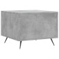 vidaXL Couchtisch Betongrau 50x50x40 cm Holzwerkstoff vidaXL Couchtisch Betongrau 50x50x40 cm Holzwerkstoff