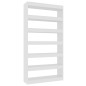 vidaXL Bücherregal/Raumteiler Hochglanz-Weiß 100×30×198 cm vidaXL Bücherregal/Raumteiler Hochglanz-Weiß 100×30×198 cm