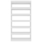 vidaXL Bücherregal/Raumteiler Hochglanz-Weiß 100×30×198 cm vidaXL Bücherregal/Raumteiler Hochglanz-Weiß 100×30×198 cm