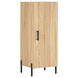 vidaXL Sideboard Sonoma-Eiche 34,5x34x90 cm Holzwerkstoff