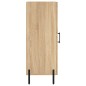 vidaXL Sideboard Sonoma-Eiche 34,5x34x90 cm Holzwerkstoff