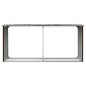vidaXL Brennholzlager Verzinkter Stahl 330 x 92 x 153 cm Braun vidaXL Brennholzlager Verzinkter Stahl 330 x 92 x 153 cm Braun