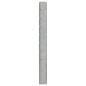vidaXL Zaunpfosten 10 Stk. Silbern 200 cm Verzinkter Stahl vidaXL Zaunpfosten 10 Stk. Silbern 200 cm Verzinkter Stahl