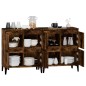 vidaXL Sideboards 2 Stk. Räuchereiche 60x35x70 cm Holzwerkstoff vidaXL Sideboards 2 Stk. Räuchereiche 60x35x70 cm Holzwerkstoff