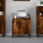 vidaXL Waschbeckenunterschrank Räuchereiche 58x33x60 cm Holzwerkstoff vidaXL Waschbeckenunterschrank Räuchereiche 58x33x60 cm Holzwerkstoff