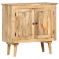 vidaXL Sideboard 75 x 35 x 75 cm Massivholz Mango vidaXL Sideboard 75 x 35 x 75 cm Massivholz Mango