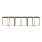 vidaXL 13-tlg. Garten-Essgruppe mit Kissen Poly Rattan Beige