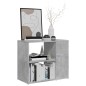 vidaXL Beistelltisch Betongrau 60x30x50 cm Holzwerkstoff vidaXL Beistelltisch Betongrau 60x30x50 cm Holzwerkstoff