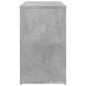 vidaXL Beistelltisch Betongrau 60x30x50 cm Holzwerkstoff vidaXL Beistelltisch Betongrau 60x30x50 cm Holzwerkstoff