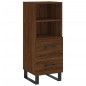 vidaXL Sideboard Braun Eichen-Optik 34,5x34x90 cm Holzwerkstoff vidaXL Sideboard Braun Eichen-Optik 34,5x34x90 cm Holzwerkstoff