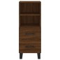 vidaXL Sideboard Braun Eichen-Optik 34,5x34x90 cm Holzwerkstoff vidaXL Sideboard Braun Eichen-Optik 34,5x34x90 cm Holzwerkstoff