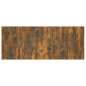 vidaXL Kopfteil Räuchereiche 200x1,5x80 cm Holzwerkstoff