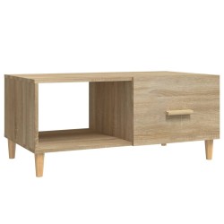vidaXL Couchtisch Sonoma-Eiche 89,5x50x40 cm Holzwerkstoff