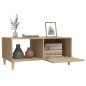 vidaXL Couchtisch Sonoma-Eiche 89,5x50x40 cm Holzwerkstoff vidaXL Couchtisch Sonoma-Eiche 89,5x50x40 cm Holzwerkstoff