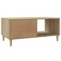 vidaXL Couchtisch Sonoma-Eiche 89,5x50x40 cm Holzwerkstoff vidaXL Couchtisch Sonoma-Eiche 89,5x50x40 cm Holzwerkstoff