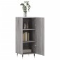 vidaXL Sideboard Grau Sonoma 34,5x34x90 cm Holzwerkstoff vidaXL Sideboard Grau Sonoma 34,5x34x90 cm Holzwerkstoff