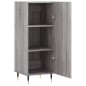 vidaXL Sideboard Grau Sonoma 34,5x34x90 cm Holzwerkstoff vidaXL Sideboard Grau Sonoma 34,5x34x90 cm Holzwerkstoff