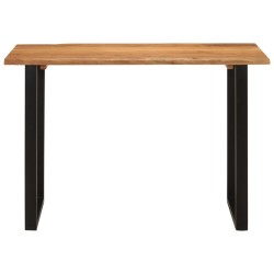 vidaXL Esstisch 110x50x76 cm Massivholz Akazie