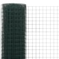 vidaXL Drahtzaun Stahl mit PVC-Beschichtung 25x1,5 m Grün vidaXL Drahtzaun Stahl mit PVC-Beschichtung 25x1,5 m Grün