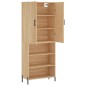 vidaXL Highboard Sonoma-Eiche 69,5x34x180 cm Holzwerkstoff vidaXL Highboard Sonoma-Eiche 69,5x34x180 cm Holzwerkstoff