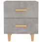 vidaXL Nachttische 2 Stk. Betongrau 40x35x47,5 cm vidaXL Nachttische 2 Stk. Betongrau 40x35x47,5 cm