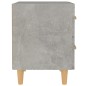 vidaXL Nachttische 2 Stk. Betongrau 40x35x47,5 cm vidaXL Nachttische 2 Stk. Betongrau 40x35x47,5 cm